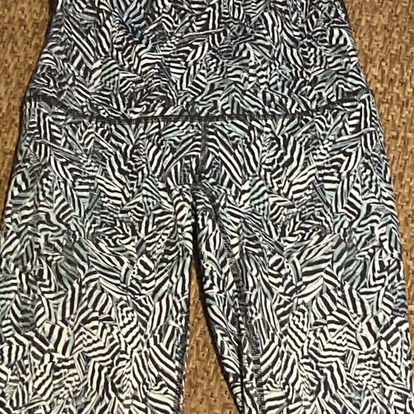 Lululemon Wunder Under Pant (Hi-Rise) (Dazzle Nulux) Dazzle Wunder Under Size 2 - Picture 9 of 12